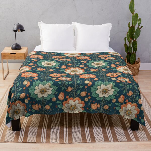 Item preview, Seamless Retro Floral Pattern designed and sold by kiyaansh16.