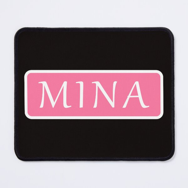 Item preview, Mina Girls Name designed and sold by Jeallan Designs.