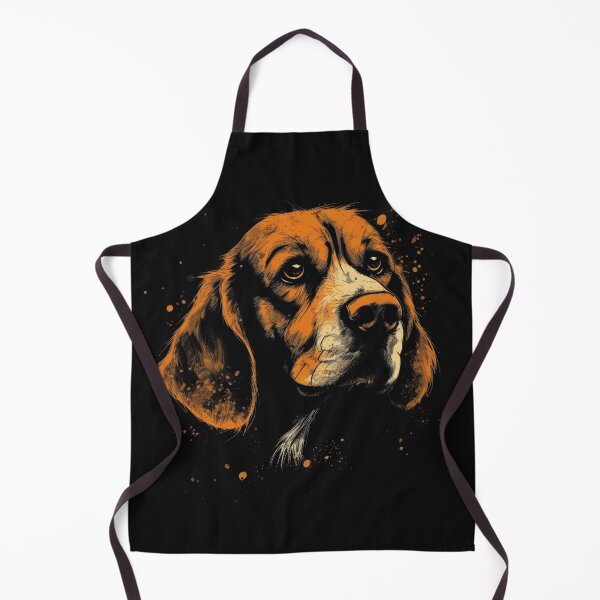 Item preview, A Beagle In Rugged Distressed Style For Dark T-shirts designed and sold by GVRDesign.