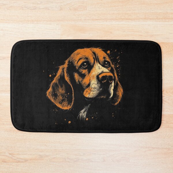 Item preview, A Beagle In Rugged Distressed Style For Dark T-shirts designed and sold by GVRDesign.