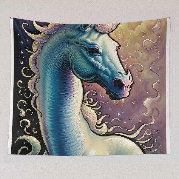Item preview, ''Unicorn, mythological creature'' designed and sold by OsvaldoRamosArt.