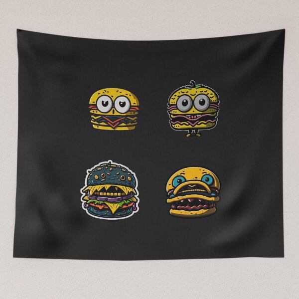 Item preview, Hamburger Monster Pack designed and sold by YrtemmyS.