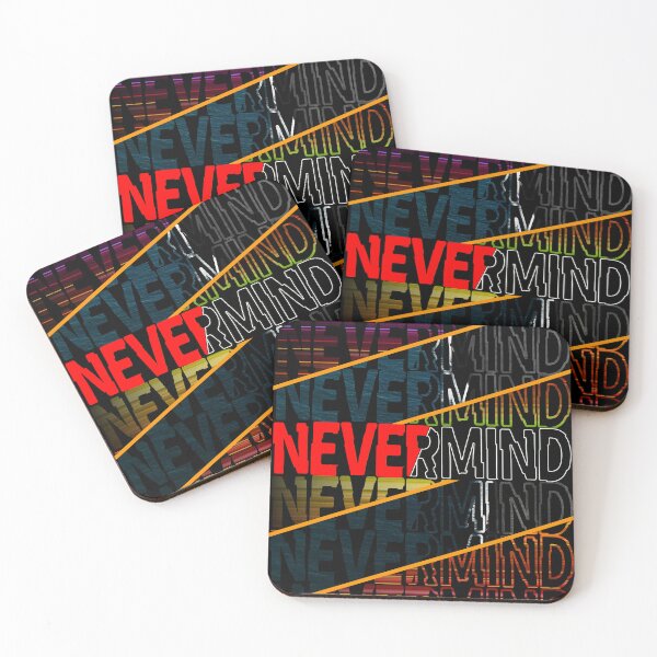 Item preview, word nevermind typography isemin ver. mix designed and sold by Arramavis.