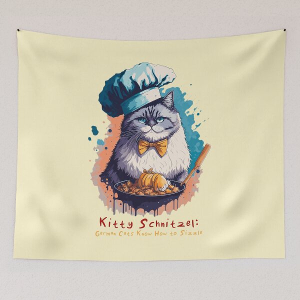 Item preview, German Cats Know How to Sizzle designed and sold by IcalsaidArt.