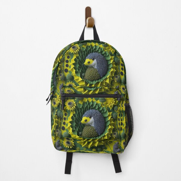 Item preview, Majestic Hedgehogs in Op Art Symphony: Unraveling Illusions designed and sold by AmazingLab.