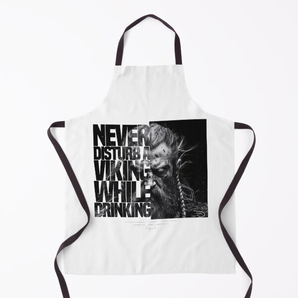 Item preview, Never disturb a Viking while drinking (Norse mythology) designed and sold by utopio-art.