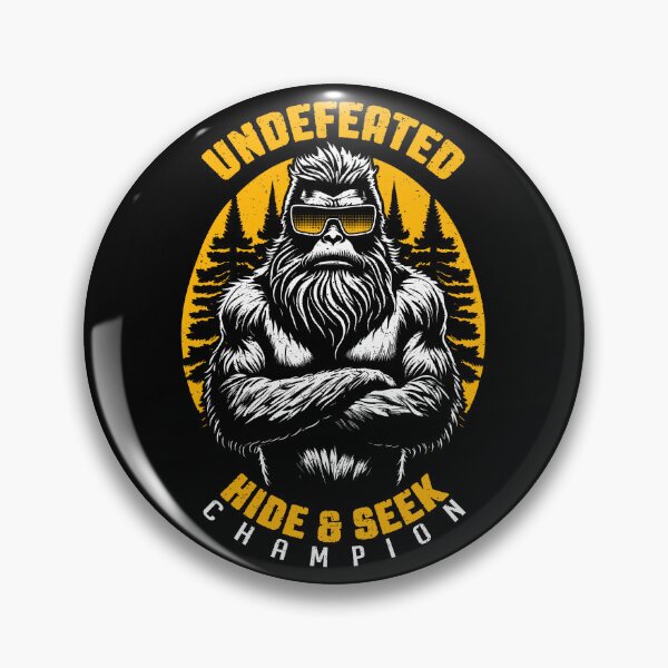 Item preview, Bigfoot Undefeated Hide And Seek Champion Sasquatch Shades designed and sold by GrandeDuc.