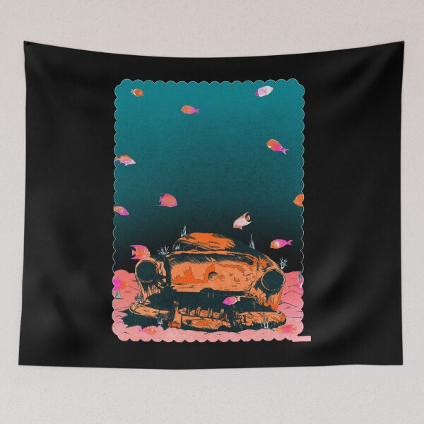 Item preview, Rusty car ocean floor   designed and sold by CarleAnderson.