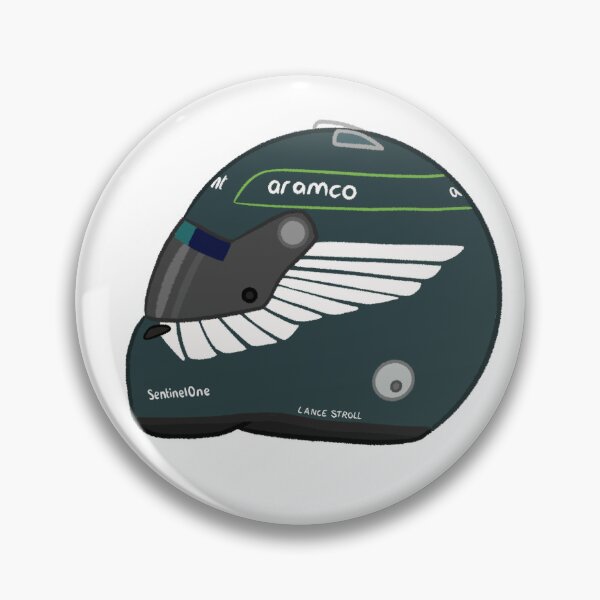Item preview, Lance Stroll 2023 Helmet  designed and sold by OriDraws.