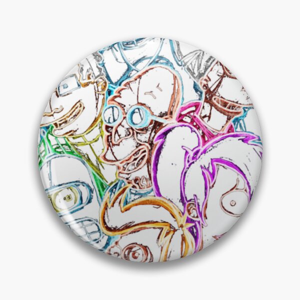 Item preview, Graphic Futu Cartoons Characters designed and sold by ainitdolop.