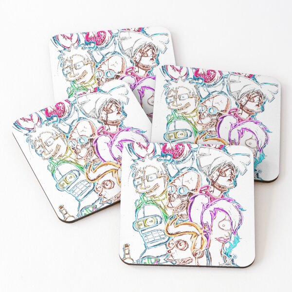 Item preview, Graphic Futu Cartoons Characters designed and sold by ainitdolop.