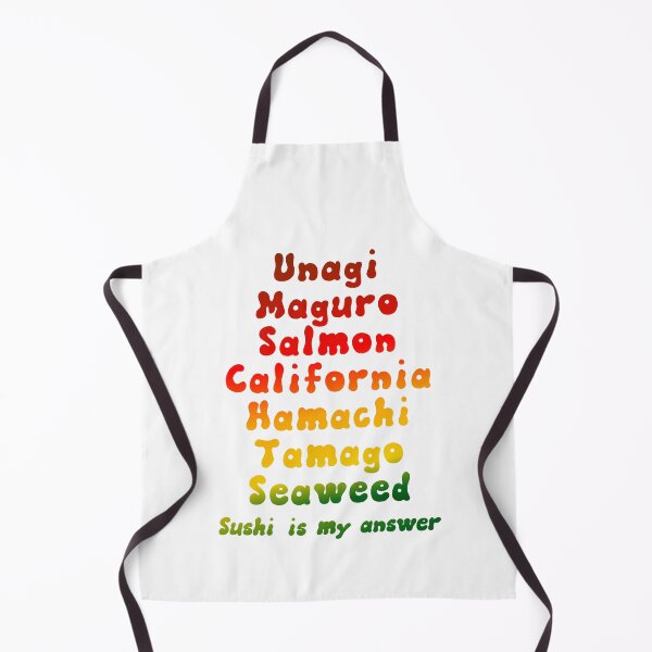 Item preview, Sushi is my Answer Typography designed and sold by WhitepaperStyle.