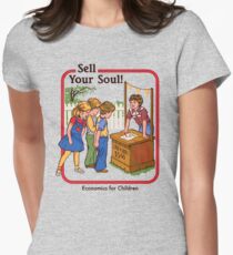 Camiseta entallada para mujer Vende tu alma