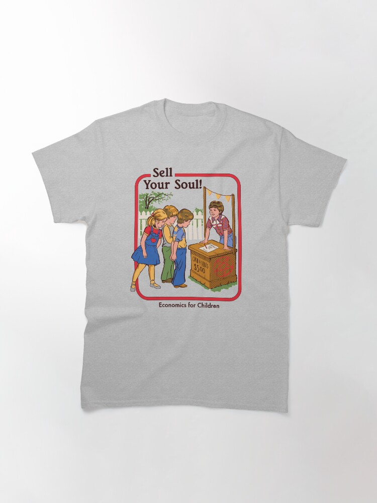 Thumbnail 3 of 7, Classic T-Shirt, Sell your Soul designed and sold by stevenrhodes.