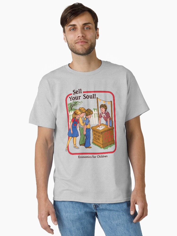 Thumbnail 2 of 7, Classic T-Shirt, Sell your Soul designed and sold by stevenrhodes.