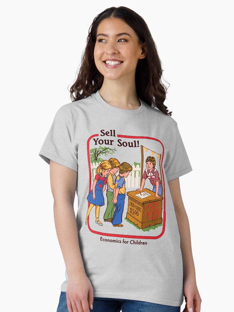 Thumbnail 1 of 7, Classic T-Shirt, Sell your Soul designed and sold by stevenrhodes.
