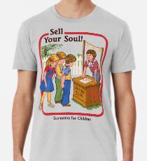 Camiseta premium para hombre Vende tu alma