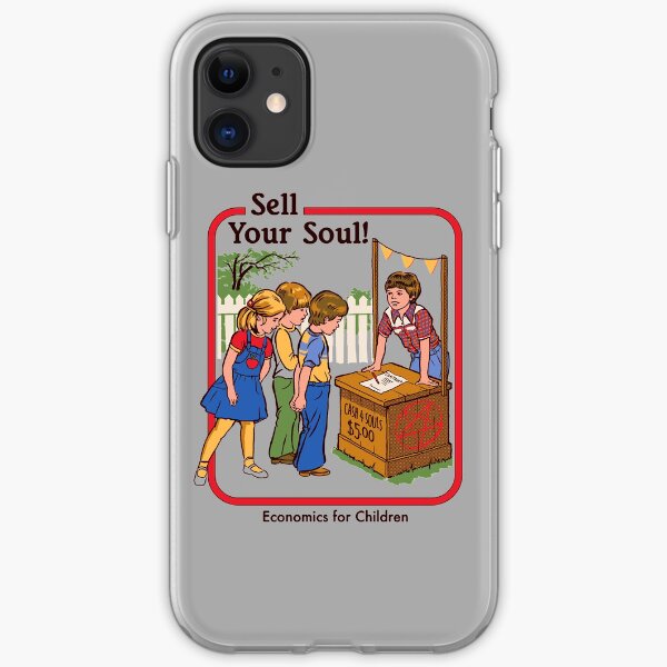 Sell your Soul iPhone Soft Case