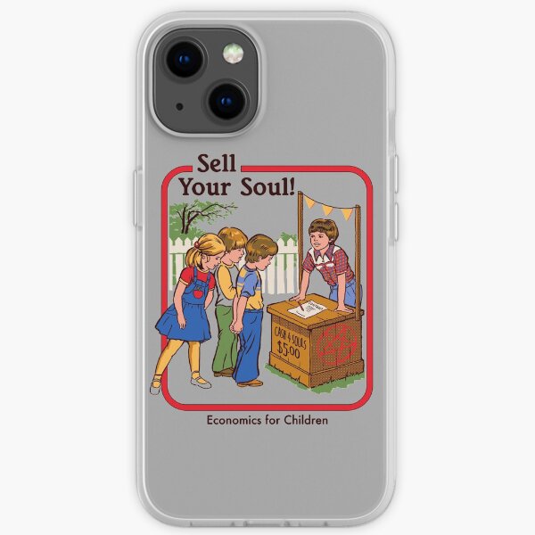 Sell your Soul iPhone Soft Case