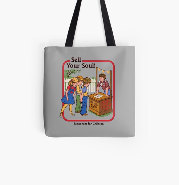 Sell your Soul All Over Print Tote Bag