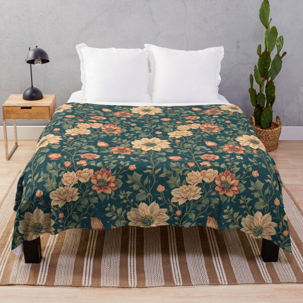 Item preview, Seamless Retro Floral Pattern designed and sold by kiyaansh16.