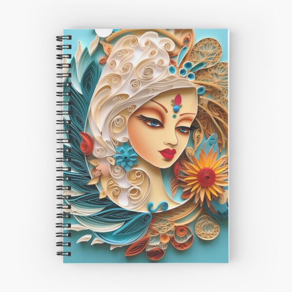 Item preview, A colorful card featuring a female character with a bird designed and sold by aiphotosart.