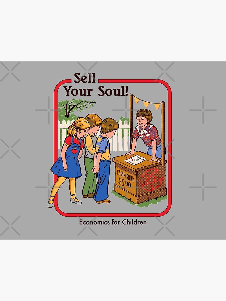 Thumbnail 2 of 2, Art Board Print, Sell your Soul designed and sold by stevenrhodes.