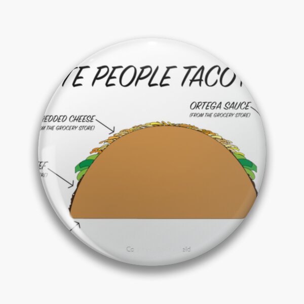 Item preview, White People Taco Night   designed and sold by AllieMurra.