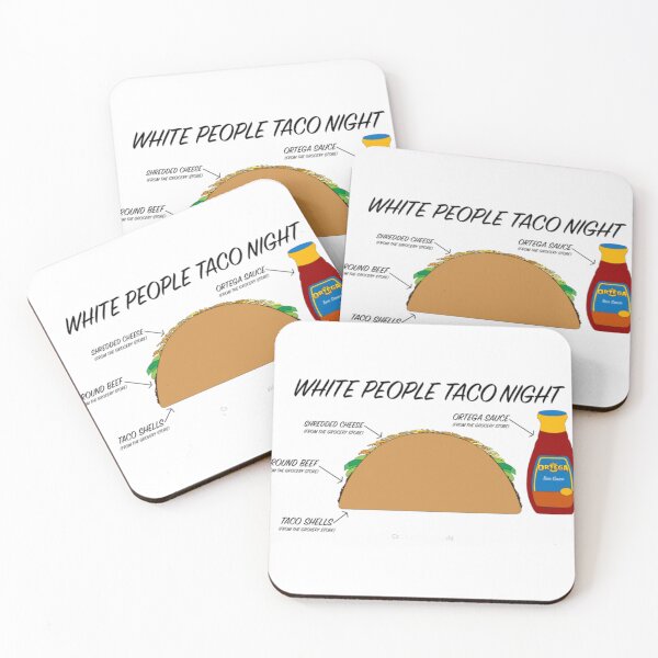 Item preview, White People Taco Night   designed and sold by AllieMurra.