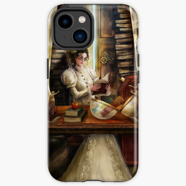 Steampunk Librarian iPhone Tough Case