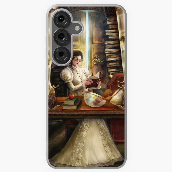 Steampunk Librarian Samsung Galaxy Soft Case