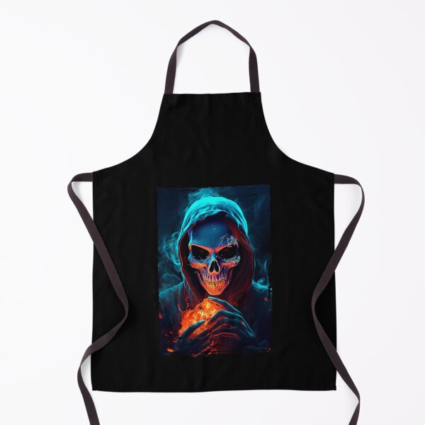 Item preview, Skull with burning fire designed and sold by quanlh.