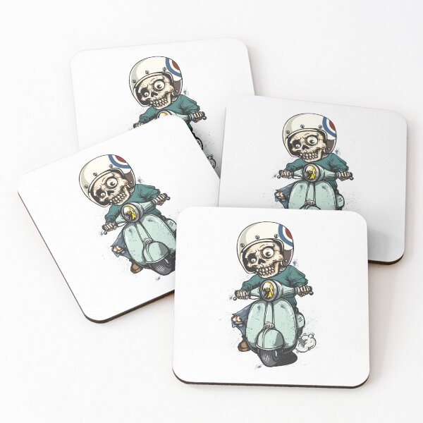 Item preview, skeleton riding motorbike designed and sold by quanlh.