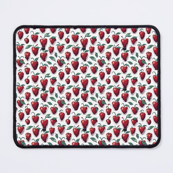 Item preview, Nature's Love: Seamless Pattern with cherry red black designed and sold by UsDesignsArt.