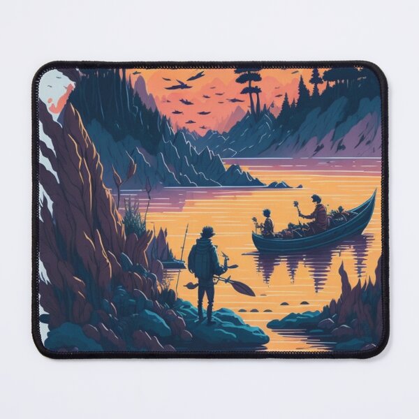 Item preview, Midnight Landscape - Serenity Under the Night Sky designed and sold by joanwatson45.