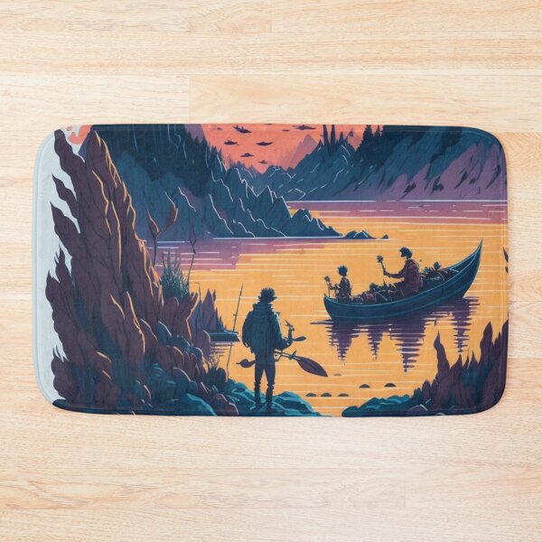 Item preview, Midnight Landscape - Serenity Under the Night Sky designed and sold by joanwatson45.
