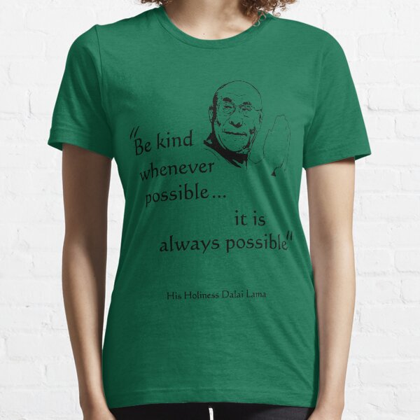 Item preview, Be Kind: Dalai Lama (on light) designed and sold by incurablehippie.