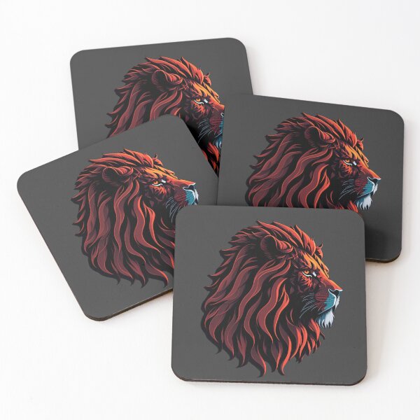 Item preview, Imposing Lion - Stunning piece of wall art designed and sold by LateNightStudio.