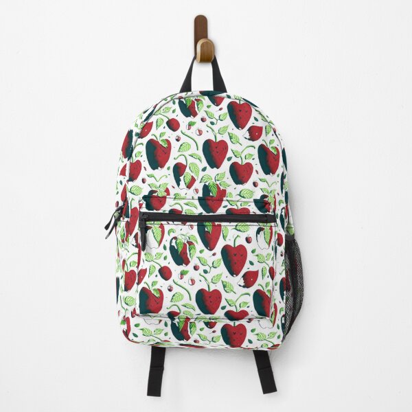 Item preview, Nature's Love: Seamless Pattern with cherry red black designed and sold by UsDesignsArt.