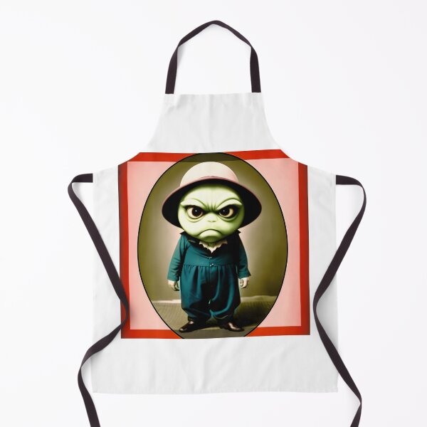Item preview, little grumpy alien dude 2023 tileartwork designed and sold by tileartwork.