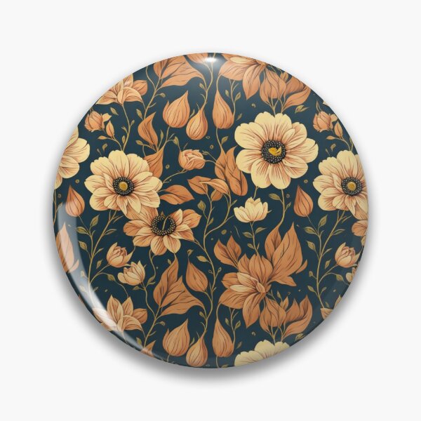 Item preview, Seamless Retro Floral Pattern designed and sold by kiyaansh16.