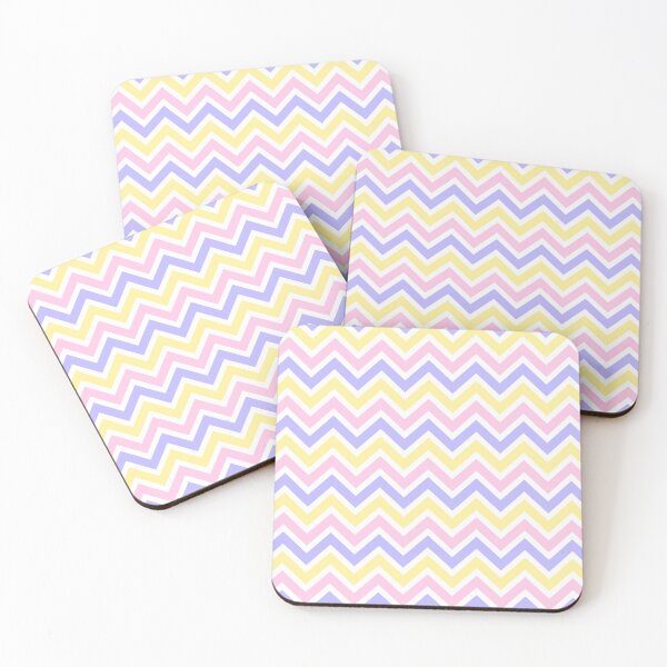Item preview, Chevron Pattern. Pastel Pink Purple Yellow color designed and sold by Aetherier.
