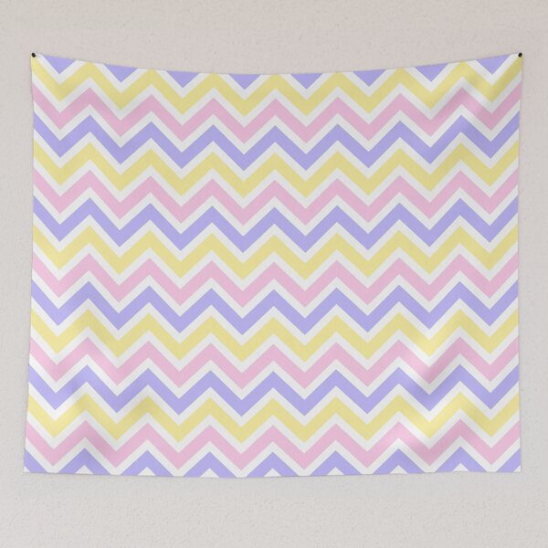 Item preview, Chevron Pattern. Pastel Pink Purple Yellow color designed and sold by Aetherier.