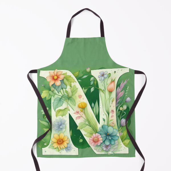 Artikelvorschau, Blumenalphabet-Aquarell entworfen und verkauft von druidwolfart.