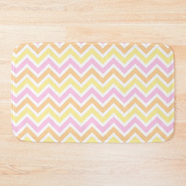 Item preview, Chevron Pattern. Pastel Pink Orange Yellow color designed and sold by Aetherier.