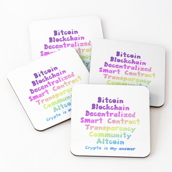 Item preview, Crypto is my Answer Typography designed and sold by WhitepaperStyle.