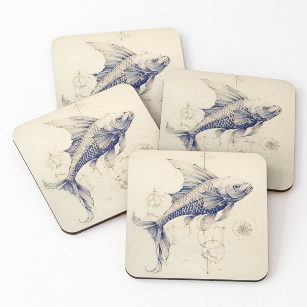 Item preview, Blueprint Carp designed and sold by Cuddly-Cottons.