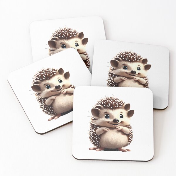 Item preview, Cute Hedgehog cartoon designed and sold by Purrnickerty.