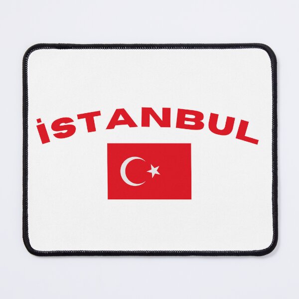Item preview, Istanbul print with flag designed and sold by Nicklambert.