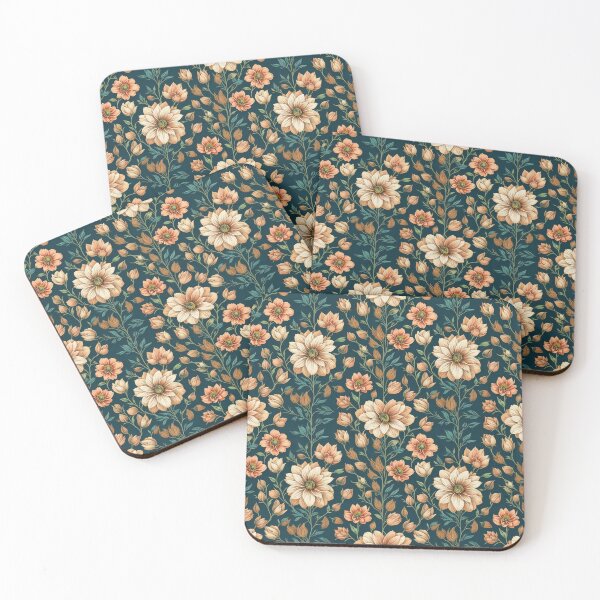 Item preview, Seamless Retro Floral Pattern designed and sold by kiyaansh16.